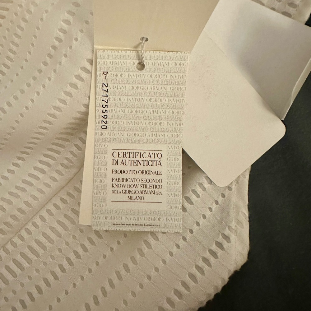 Armani Collezioni Woman’s White Dress BRAND NEW!! - Picture 5 of 5